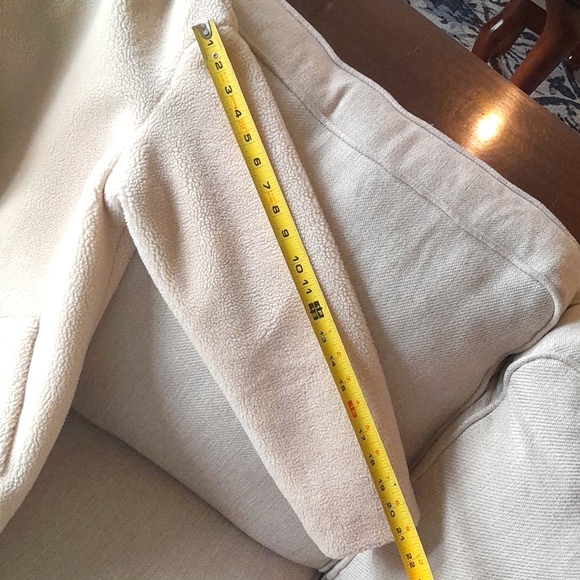 Express Cozy Long Sherpa Coat - Like New! - Picture 15 of 16